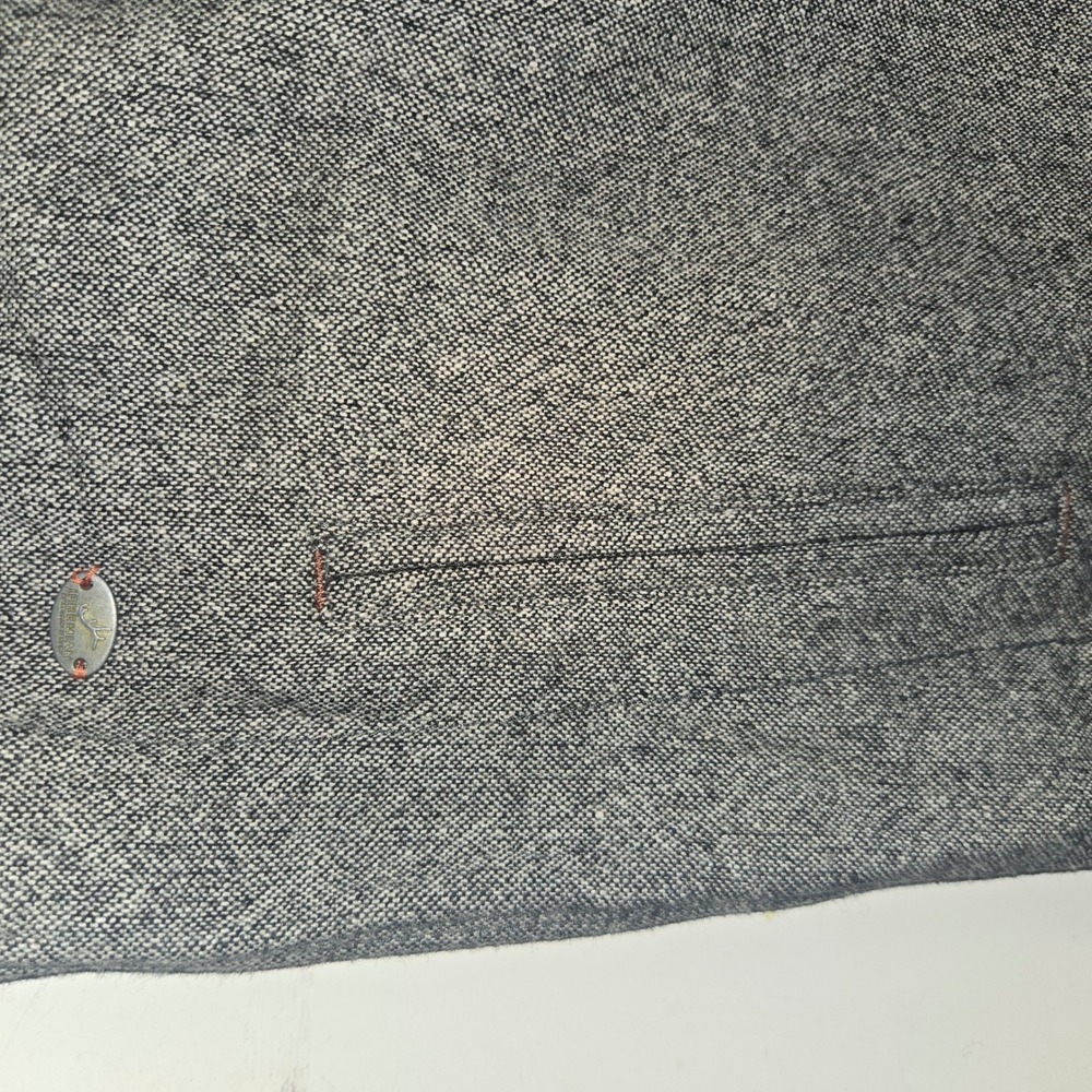 Jeremiah Mens Grey Herringbone Wool Blend Shirt Jacket Shacket Size M - Picture 11 of 11